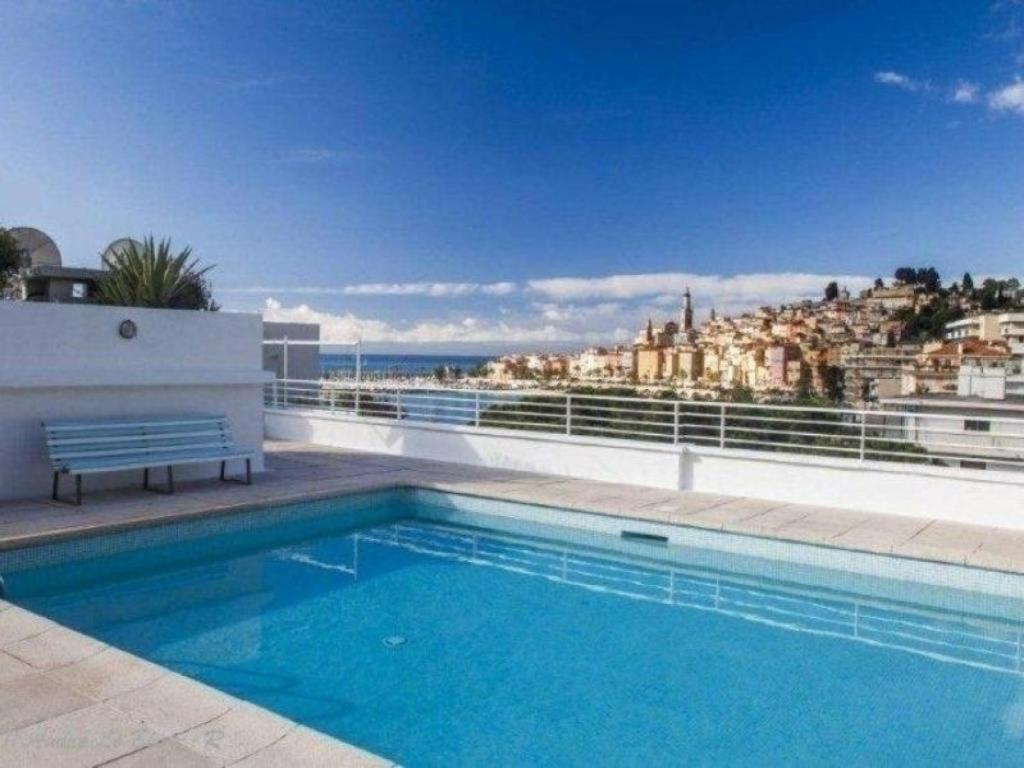 Le Lodge, T2 Classe 3 Etoiles Avec Jardin, Parking, Piscine & Mer A 2 Pas Menton Exterior foto